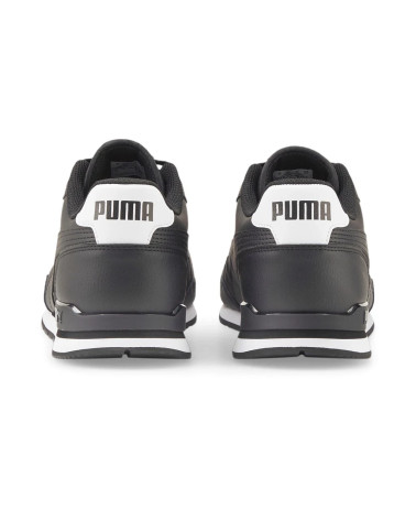 PUMA ST RUNNER V3 L, SCARPE DA GINNASTICA UNISEX-ADULTO, PUMA BLACK PUMA BLACK PUMA WHITE, 45 EU