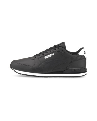 PUMA ST RUNNER V3 L, SCARPE DA GINNASTICA UNISEX-ADULTO, PUMA BLACK PUMA BLACK PUMA WHITE, 45 EU