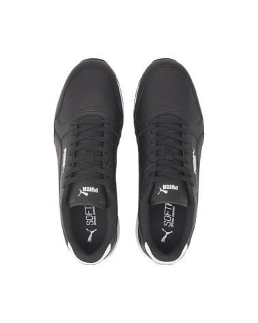 PUMA ST RUNNER V3 L, SCARPE DA GINNASTICA UNISEX-ADULTO, PUMA BLACK PUMA BLACK PUMA WHITE, 45 EU