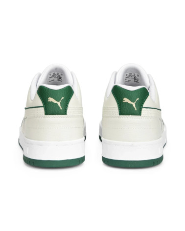 PUMA RBD GAME LOW, SNEAKER, UNISEX - ADULTO, WHITE/VAPOR GRAY/VINE/GOLD, 40 EU