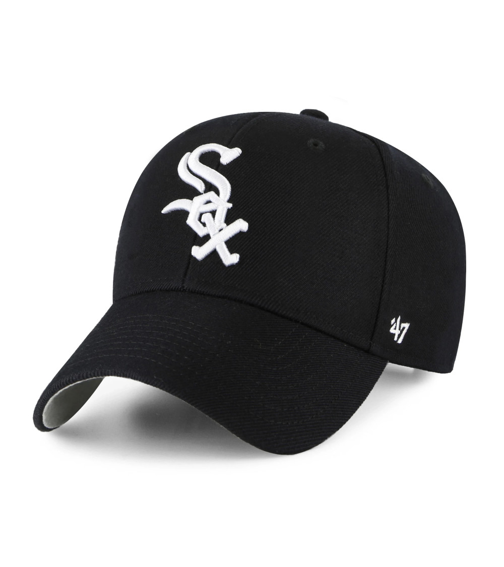 '47 CHICAGO WHITE SOX BLACK MLB MOST VALUE P. CAP - ONE-SIZE