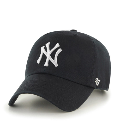 47 BRAND MLB NY YANKEES CLEAN UP CAP - RAZOR RED
