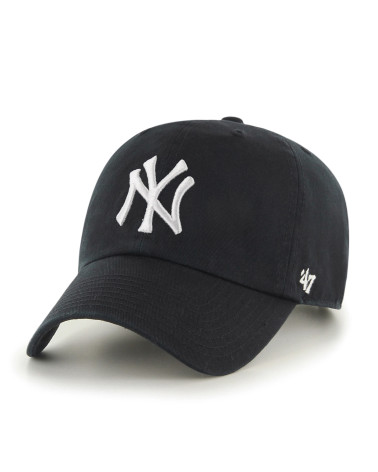 47 BRAND MLB NY YANKEES CLEAN UP CAP - RAZOR RED