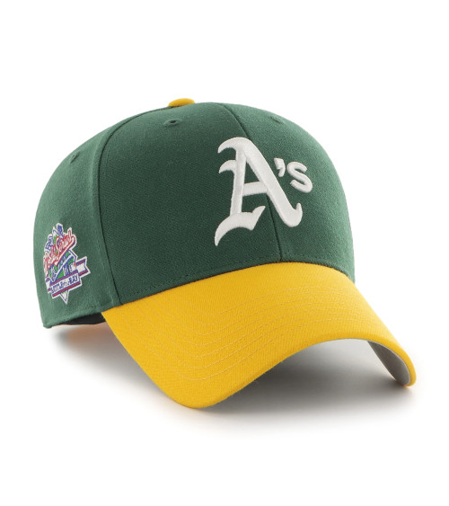 47 OAKLAND ATHLETICS DARK GREEN MLB SURE SHOT MOST VALUE P. SNAPBACK CAP - ONE-SIZE