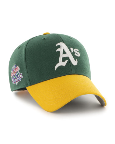 47 OAKLAND ATHLETICS DARK GREEN MLB SURE SHOT MOST VALUE P. SNAPBACK CAP - ONE-SIZE