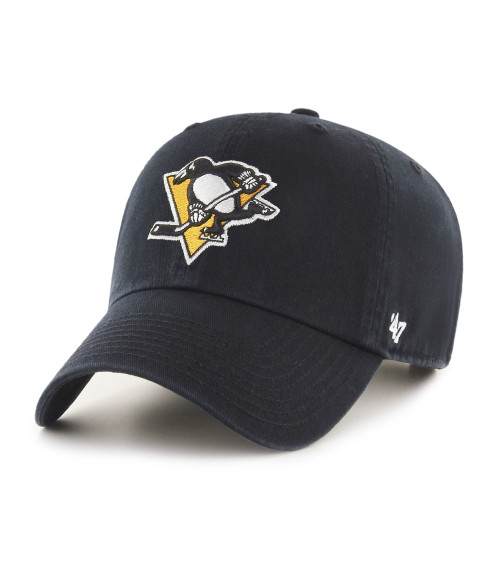 '47 CAPPELLINO CLEAN UP PITTSBURGH PENGUINS - BLACK - ONE SIZE