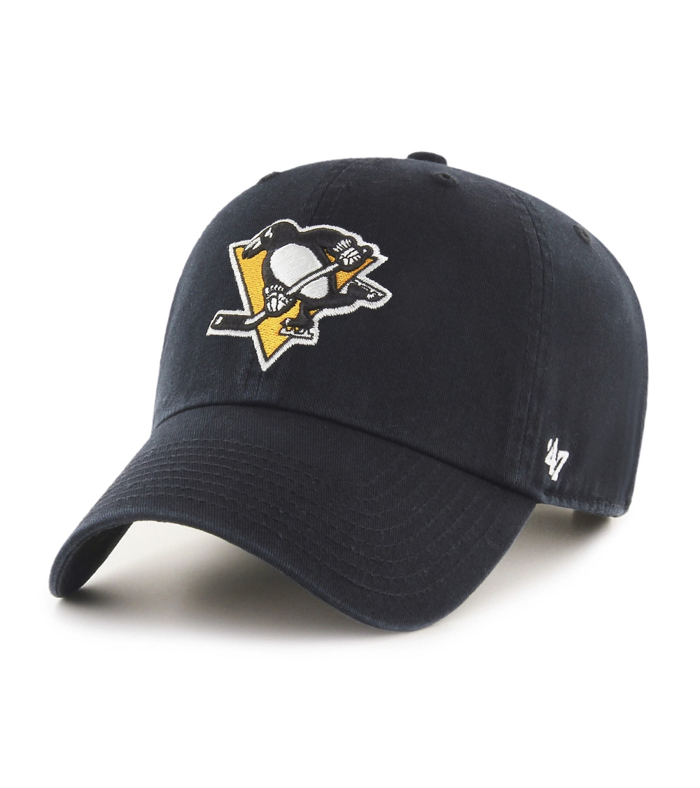 '47 CAPPELLINO CLEAN UP PITTSBURGH PENGUINS - BLACK - ONE SIZE