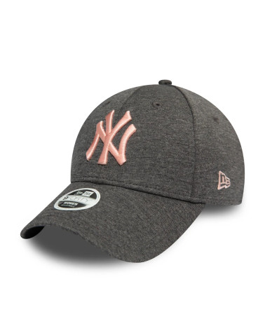 NEW ERA YORK YANKEES 9FORTY WOMEN ADJUSTABLE CAP TECH JERSEY GREY - ONE-SIZE