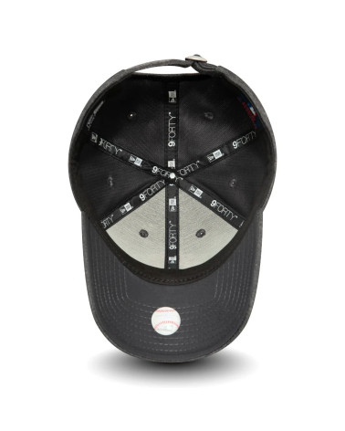 NEW ERA YORK YANKEES 9FORTY WOMEN ADJUSTABLE CAP TECH JERSEY GREY - ONE-SIZE