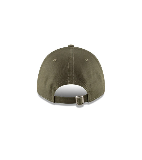 NEW ERA YORK YANKEES 9FORTY ADJUSTABLE CAP LEAGUE ESSENTIALS OLIVE MED - ONE-SIZE