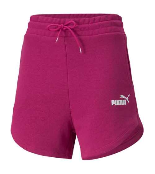 PUMA ESS 5IN HIGH WAIST SH,FESTIVAL FUCHSI,USS