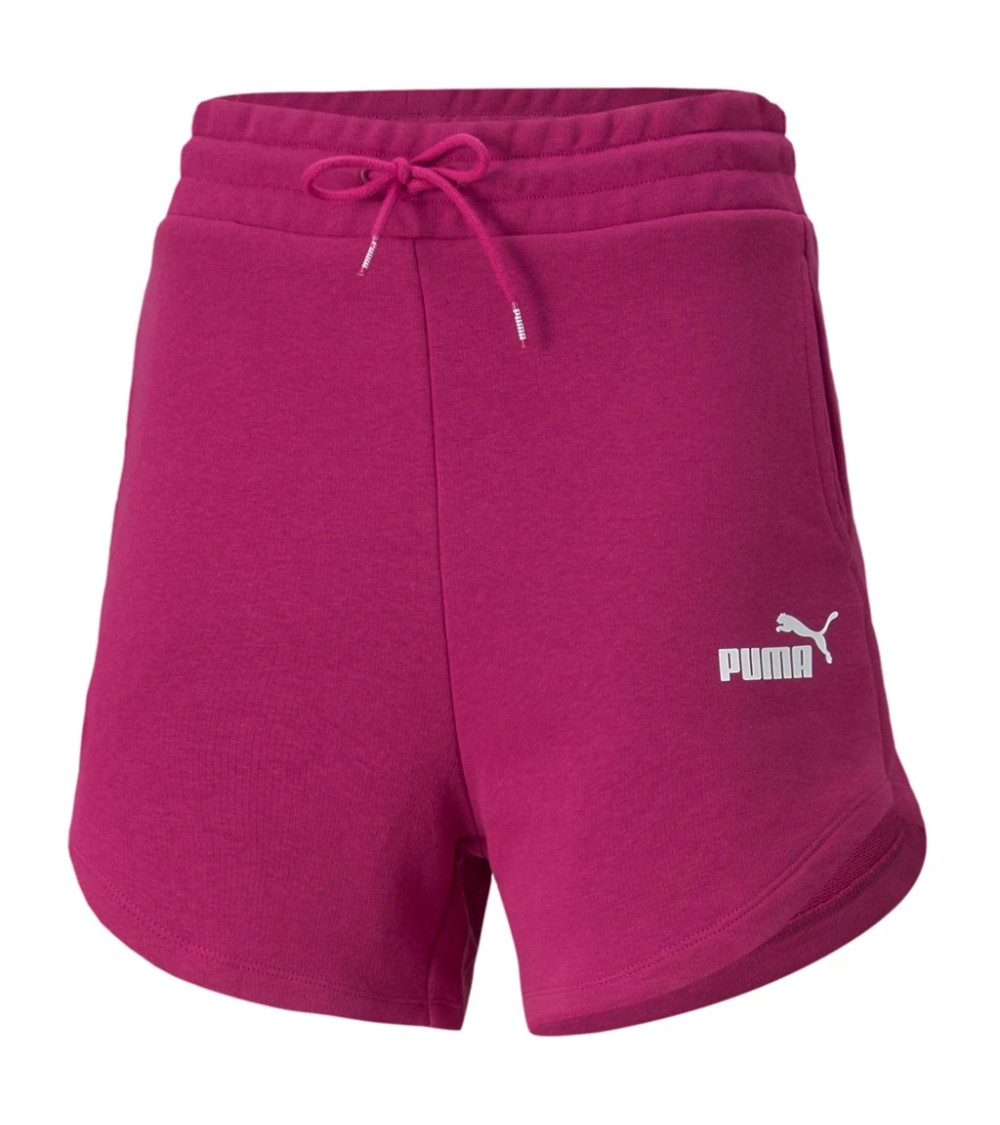 PUMA ESS 5IN HIGH WAIST SH,FESTIVAL FUCHSI,USS