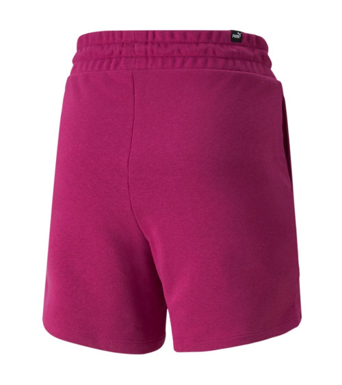 PUMA ESS 5IN HIGH WAIST SH,FESTIVAL FUCHSI,USS