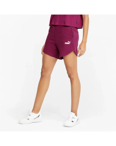 PUMA ESS 5IN HIGH WAIST SH,FESTIVAL FUCHSI,USS