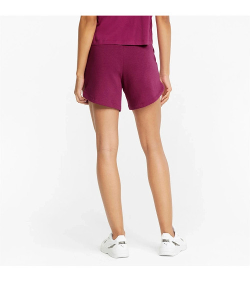 PUMA ESS 5IN HIGH WAIST SH,FESTIVAL FUCHSI,USS