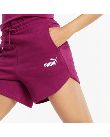 PUMA ESS 5IN HIGH WAIST SH,FESTIVAL FUCHSI,USS