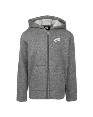 NIKE GIACCHETTO CON CAPPUCCIO BAMBINO NERO 86F321023 NERO 2-3 ANNI