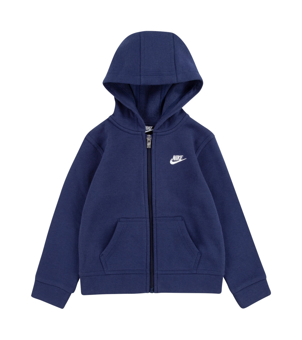 NIKE GIACCHETTO CON CAPPUCCIO BAMBINO NERO 86F321023 NERO 2-3 ANNI