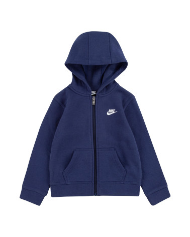 NIKE GIACCHETTO CON CAPPUCCIO BAMBINO NERO 86F321023 NERO 2-3 ANNI