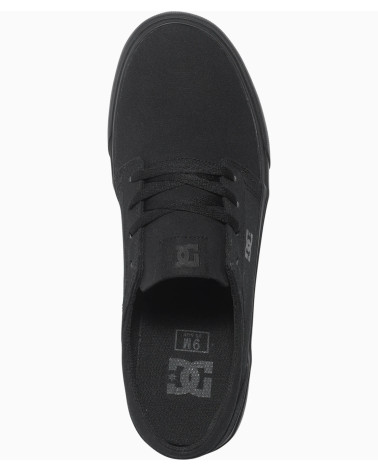DC SHOES TRASE TX-SHOES FOR MEN, ESPADRILLAS BASSE UOMO, NERO (3BK), 36 EU
