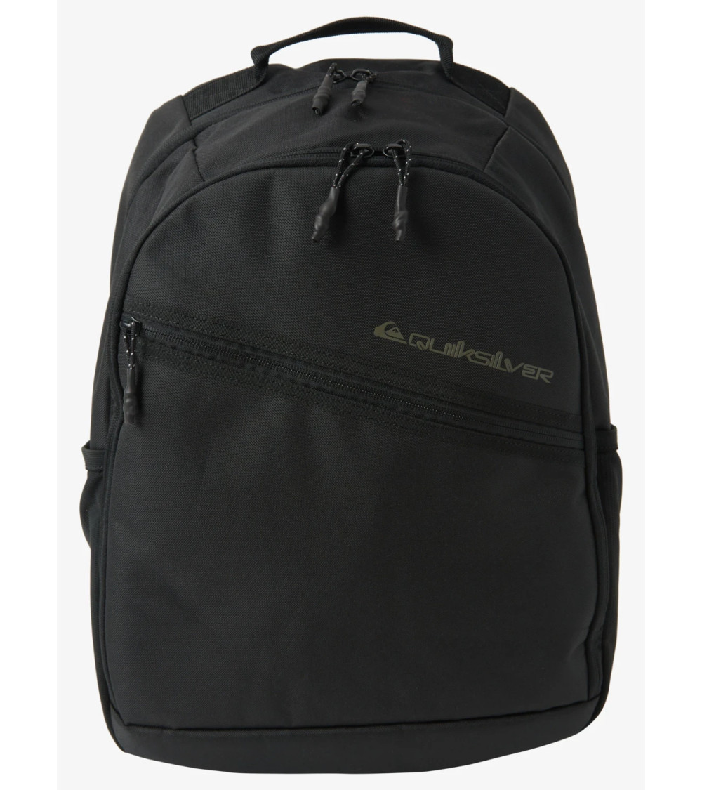 QUIKSILVER SCHOOLIE 2.0 30L GRANDE ZAINO DA UOMO NERO