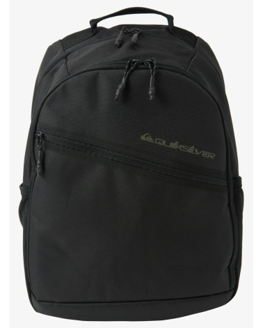 QUIKSILVER SCHOOLIE 2.0 30L GRANDE ZAINO DA UOMO NERO