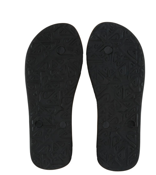 QUIKSILVER MOLOKAI WORDBLOCK, SANDALI UOMO, NERO, BLU, ROSA, 40 EU