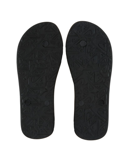 QUIKSILVER MOLOKAI WORDBLOCK, SANDALI UOMO, NERO, BLU, ROSA, 40 EU