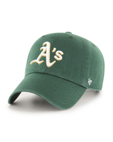 MLB 47 CLEAN UP CAPPELLINO DA BASEBALL REGOLABILE DA ADULTO DONNA UOMO DARK GREEN TAGLIA UNICA