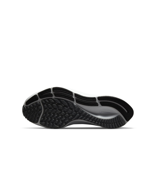 NIKE AIR ZOOM PEGASUS 38, SCARPE UNISEX-BAMBINI, BLACK/WHITE ANTHRACITE VOLT, 32 EU