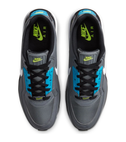 NIKE AIR MAX LTD 3, SCARPE DA CORSA UOMO, SMOKE GREY WHITE BLACK LASER BLUE, 44.5 EU