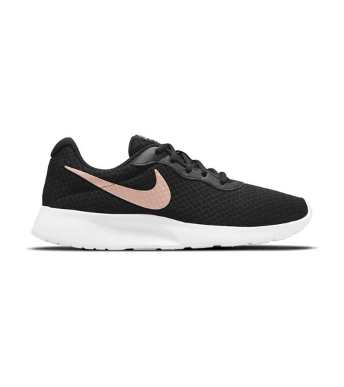 NIKE TANJUN, SCARPE DA GINNASTICA DONNA, NERO BLACK MTLC RED BRONZE BARELY VOLT WHITE, 35.5 EU