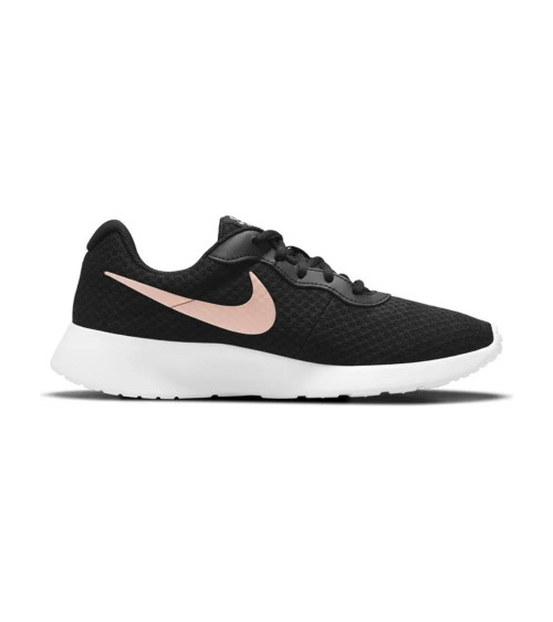NIKE TANJUN, SCARPE DA GINNASTICA DONNA, NERO BLACK MTLC RED BRONZE BARELY VOLT WHITE, 35.5 EU