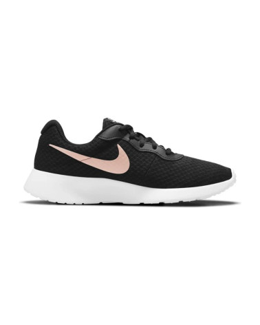 NIKE TANJUN, SCARPE DA GINNASTICA DONNA, NERO BLACK MTLC RED BRONZE BARELY VOLT WHITE, 35.5 EU