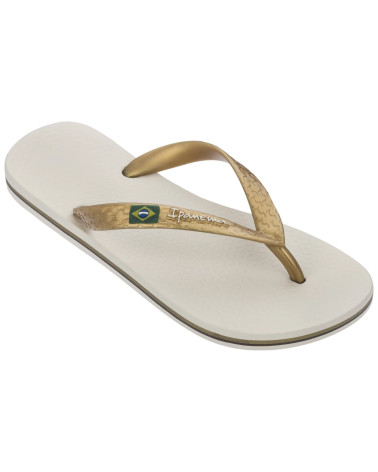 IPANEMA CLAS BRASIL II FEM, INFRADITO DONNA, BEIGE/GOLD, 35 EU
