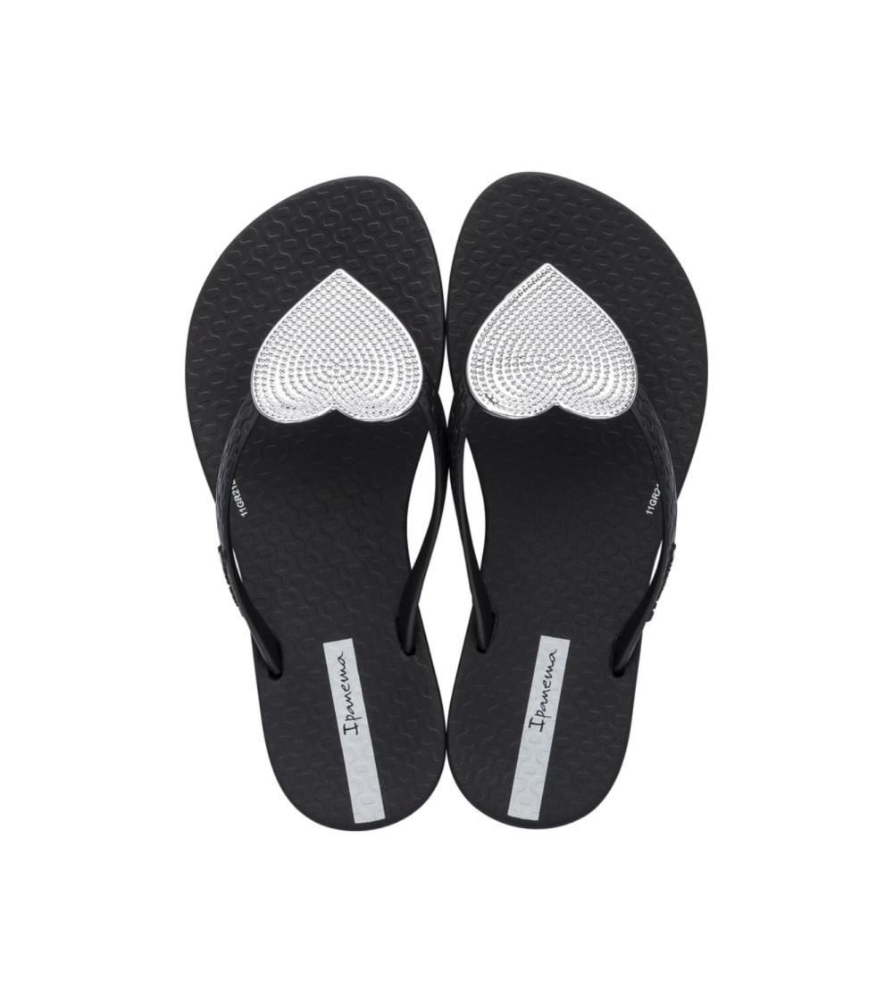 IPANEMA MAXI FASHION KIDS PARA MUJER, BLACK SILVER, 29.5 EU - INFRADITO,