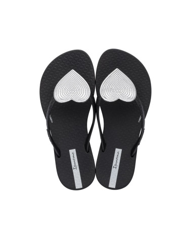 IPANEMA MAXI FASHION KIDS PARA MUJER, BLACK SILVER, 29.5 EU - INFRADITO,