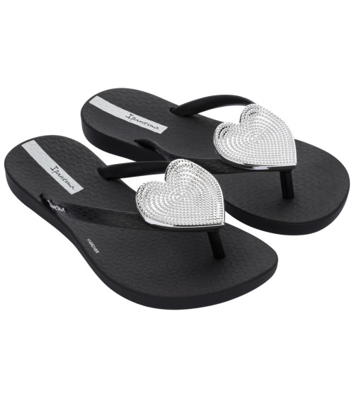 IPANEMA MAXI FASHION KIDS PARA MUJER, BLACK SILVER, 29.5 EU - INFRADITO,