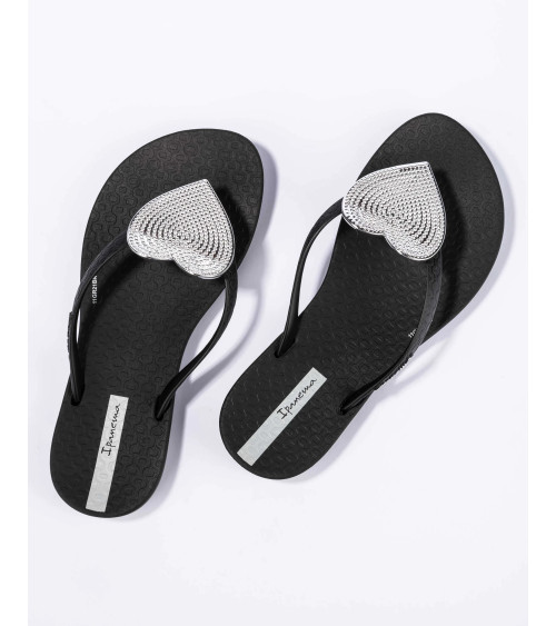 IPANEMA MAXI FASHION KIDS PARA MUJER, BLACK SILVER, 29.5 EU - INFRADITO,