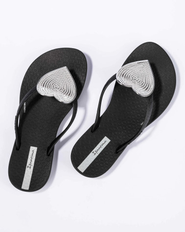 IPANEMA MAXI FASHION KIDS PARA MUJER, BLACK SILVER, 29.5 EU - INFRADITO,