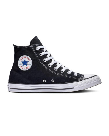 CONVERSE CHUCK TAYLOR HI, SNEAKER UNISEX ADULTO, NERO, TAGLIA 44 EU