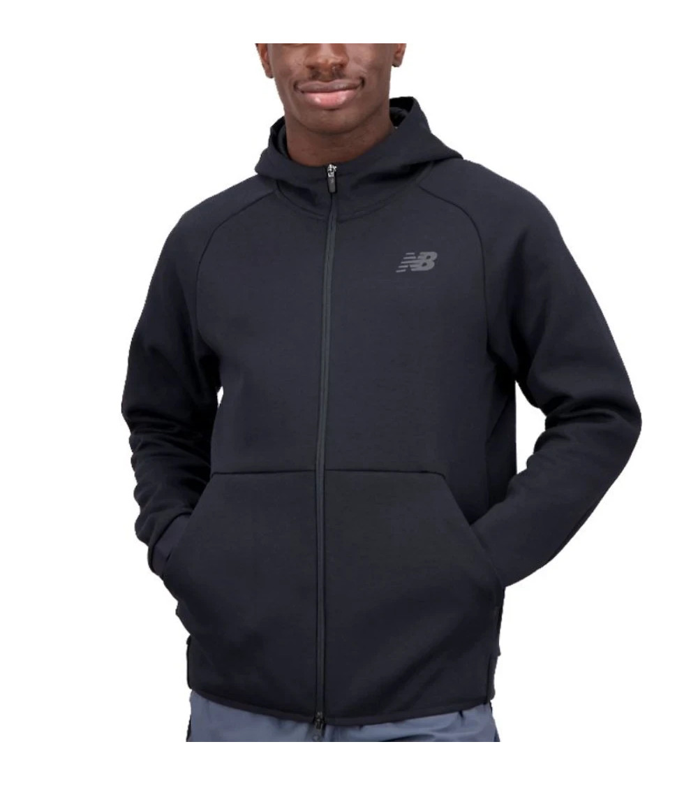 Felpa New Balance Nera R.W.Tech Fleece | Acquista Online