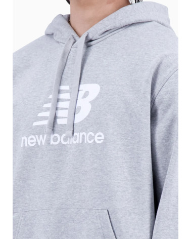 New Balance Felpa Uomo Essentials Logo Navy | Acquista Ora!