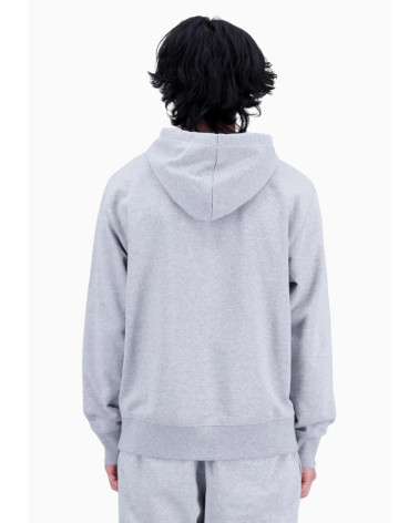 New Balance Essentials Stacked Logo Hoodie - Men's Nb Navy