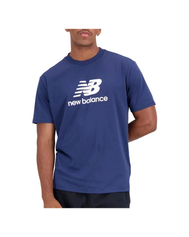 New Balance Essentials Stacked Logo Tee | Men's T-Shirt