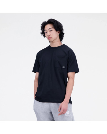 New Balance Essentials Stacked Logo Tee | Men's T-Shirt