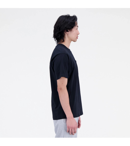 New Balance Tee Shirt Essentials Logo - Livraison Gratuite!