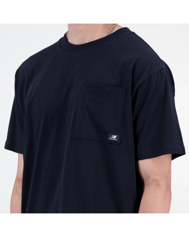 New Balance Tee Shirt Essentials Logo - Livraison Gratuite!