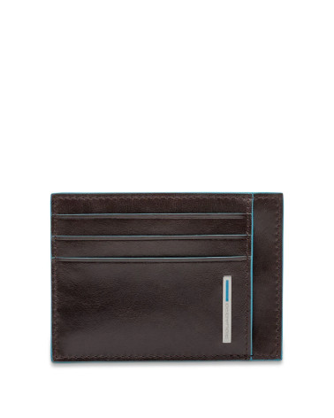 Piquadro Blue Square: Porta Carte di Credito in Pelle