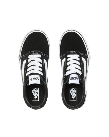 VANS WARD, SCARPE DA GINNASTICA UNISEX - BAMBINI E RAGAZZI, CANVAS PORT ROYALE WHITE, 32 EU